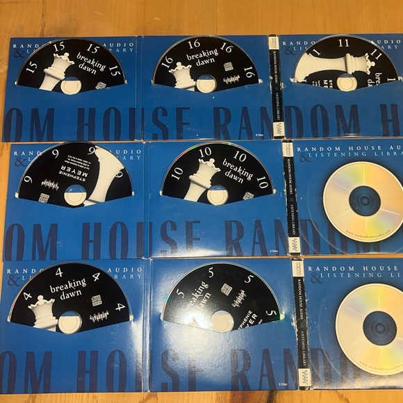 Breaking Dawn [The Twilight Saga] Audio Book 16-CDs Stephenie Meyer - Picture 4 of 7